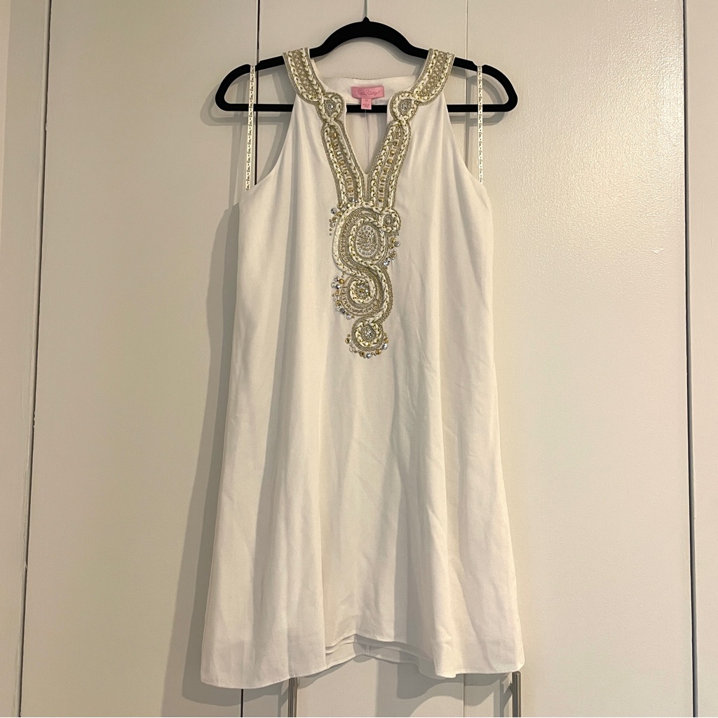 Lilly Pulitzer Valli Soft Shift Dress In White